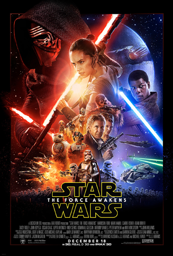 star wars force awakens poster