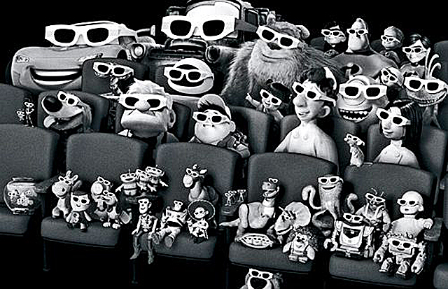 pixar watching movies