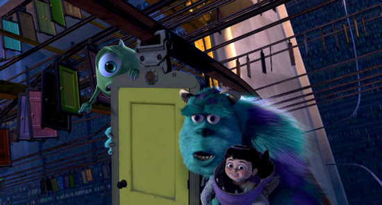 Pixar - Randall's on the run! Find him in the Monsters, Inc. door vault  before he gets away!